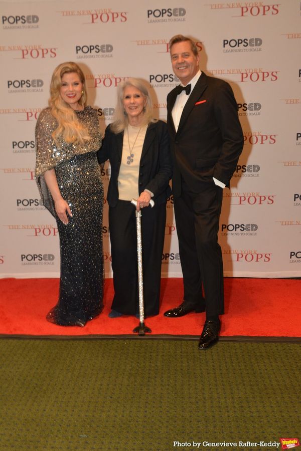 Megan Hilty, Jamie DeRoy and Steven Reinke Photo