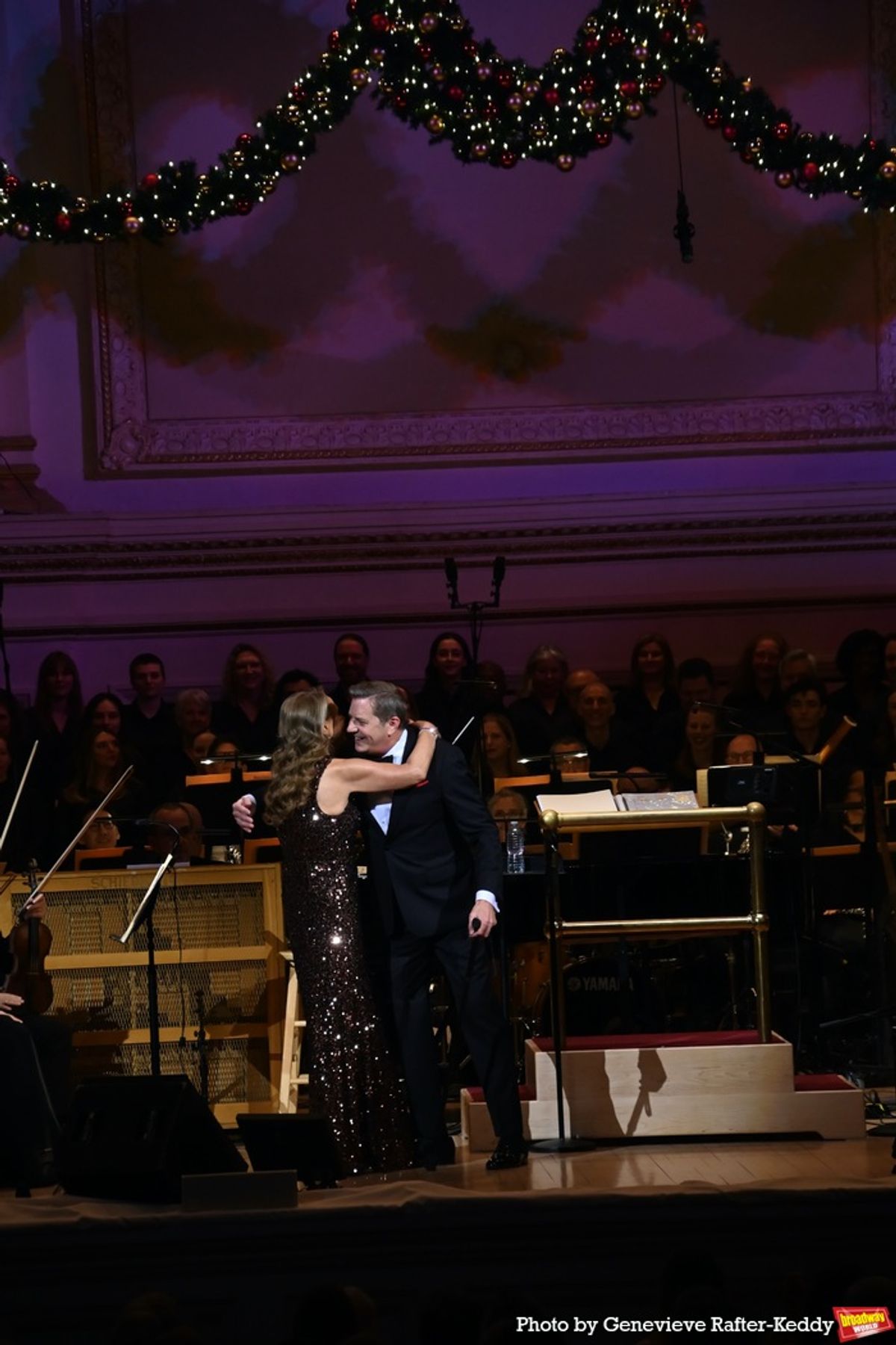 Andrea Reiser (Guest Conductor) and Steven Reineke at 