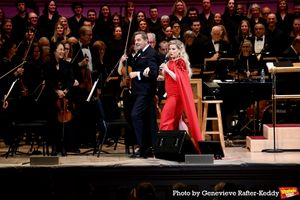 Steven Reineke and Megan Hilty Photo