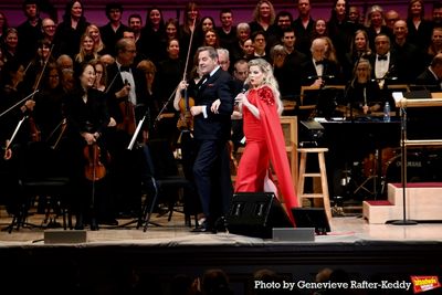 Steven Reineke and Megan Hilty Photo