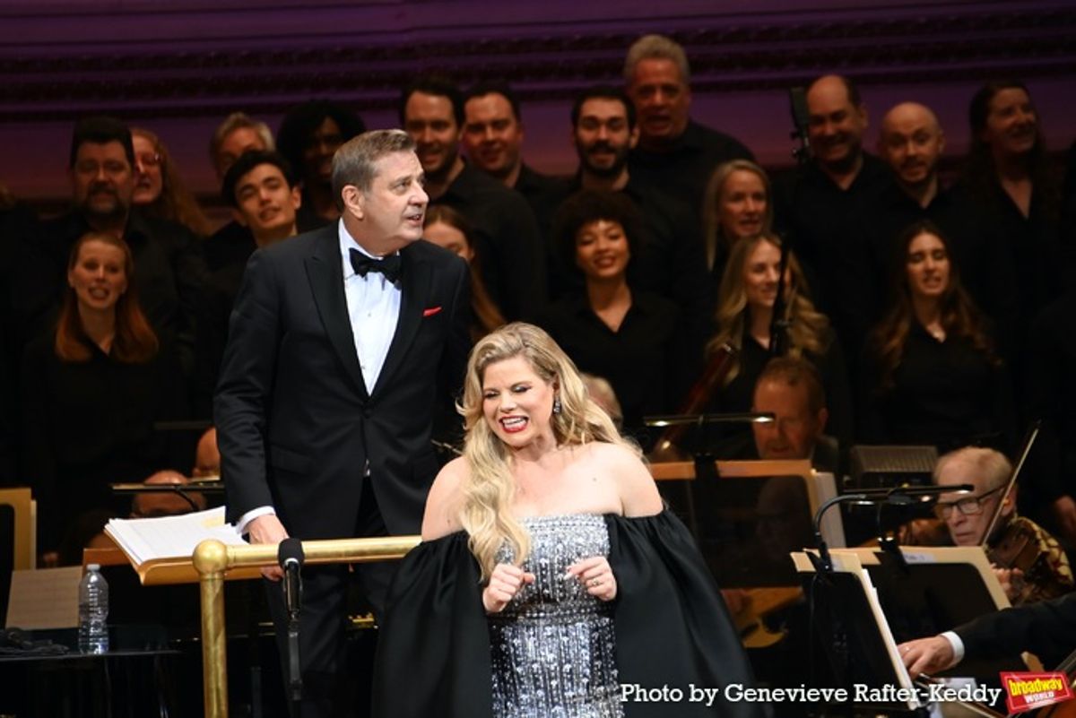 Steven Reineke and Megan Hilty at 