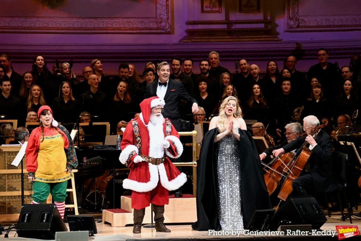 Pecan Pie, Santa Claus, Steven Reineke and Megan Hilty at 
