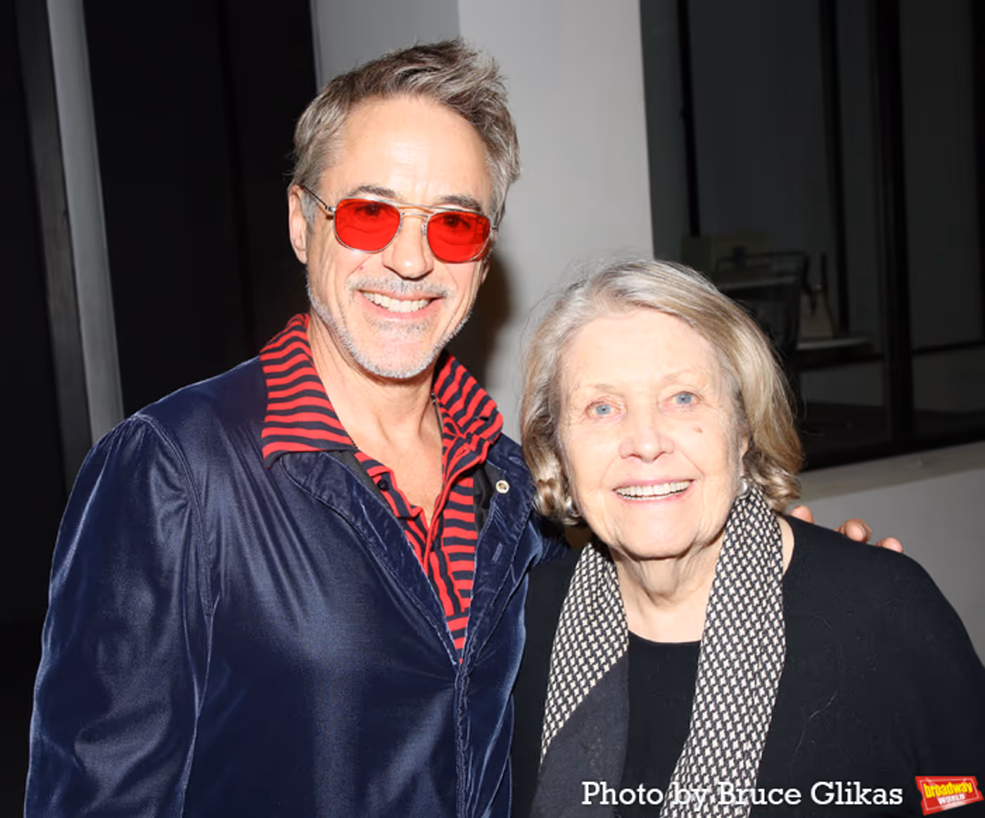 Photos: Robert Downey Jr. Visits OEDIPUS on Broadway  Image