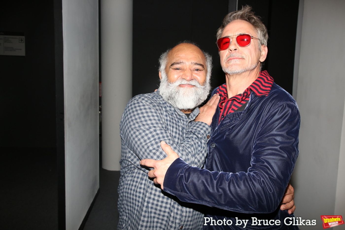 Photos: Robert Downey Jr. Visits OEDIPUS on Broadway  Image