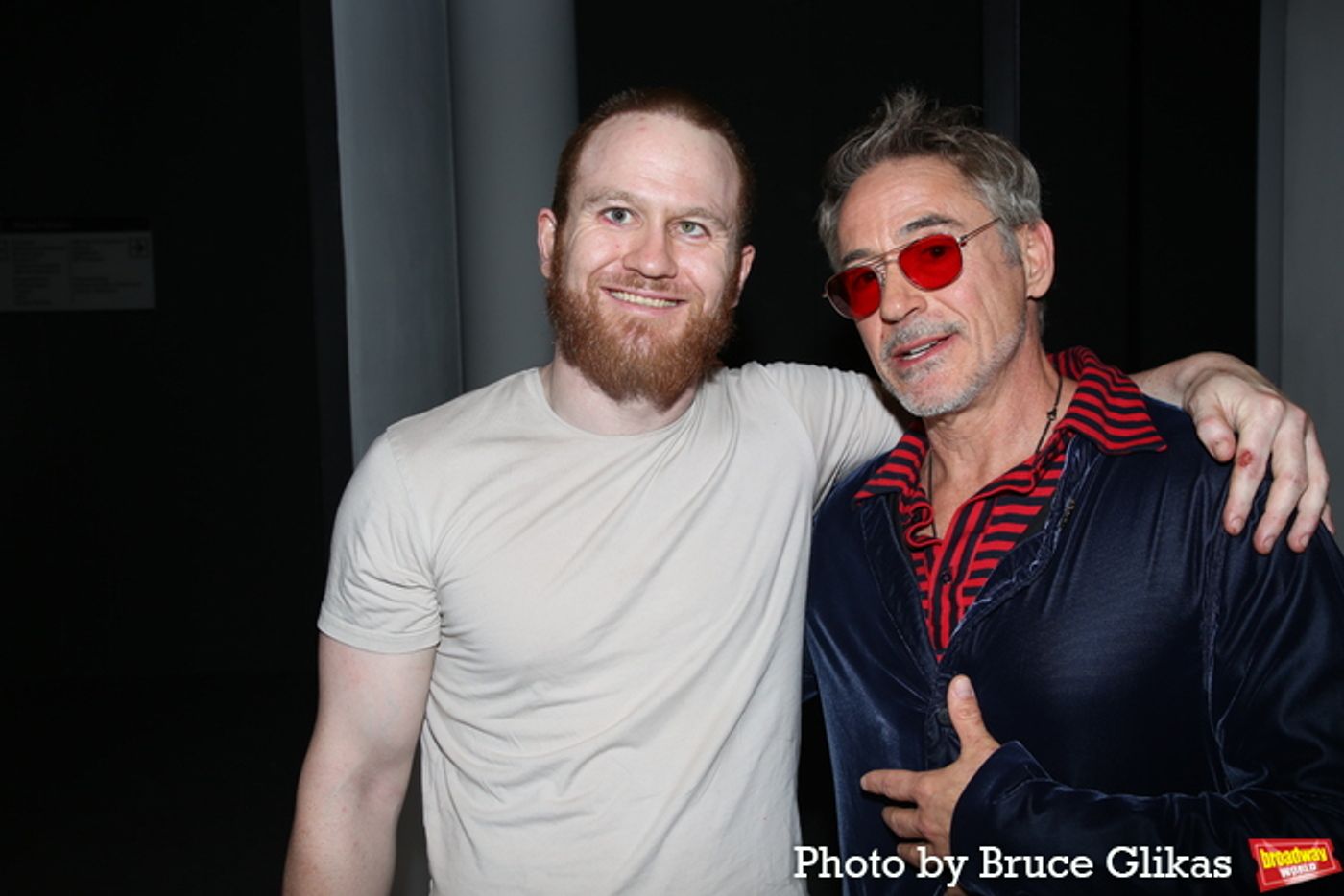 Photos: Robert Downey Jr. Visits OEDIPUS on Broadway  Image