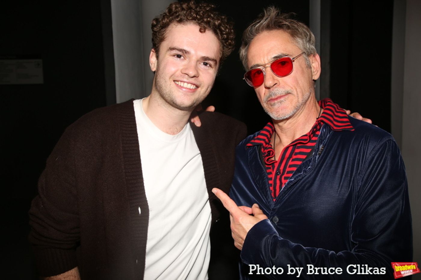 Photos: Robert Downey Jr. Visits OEDIPUS on Broadway  Image