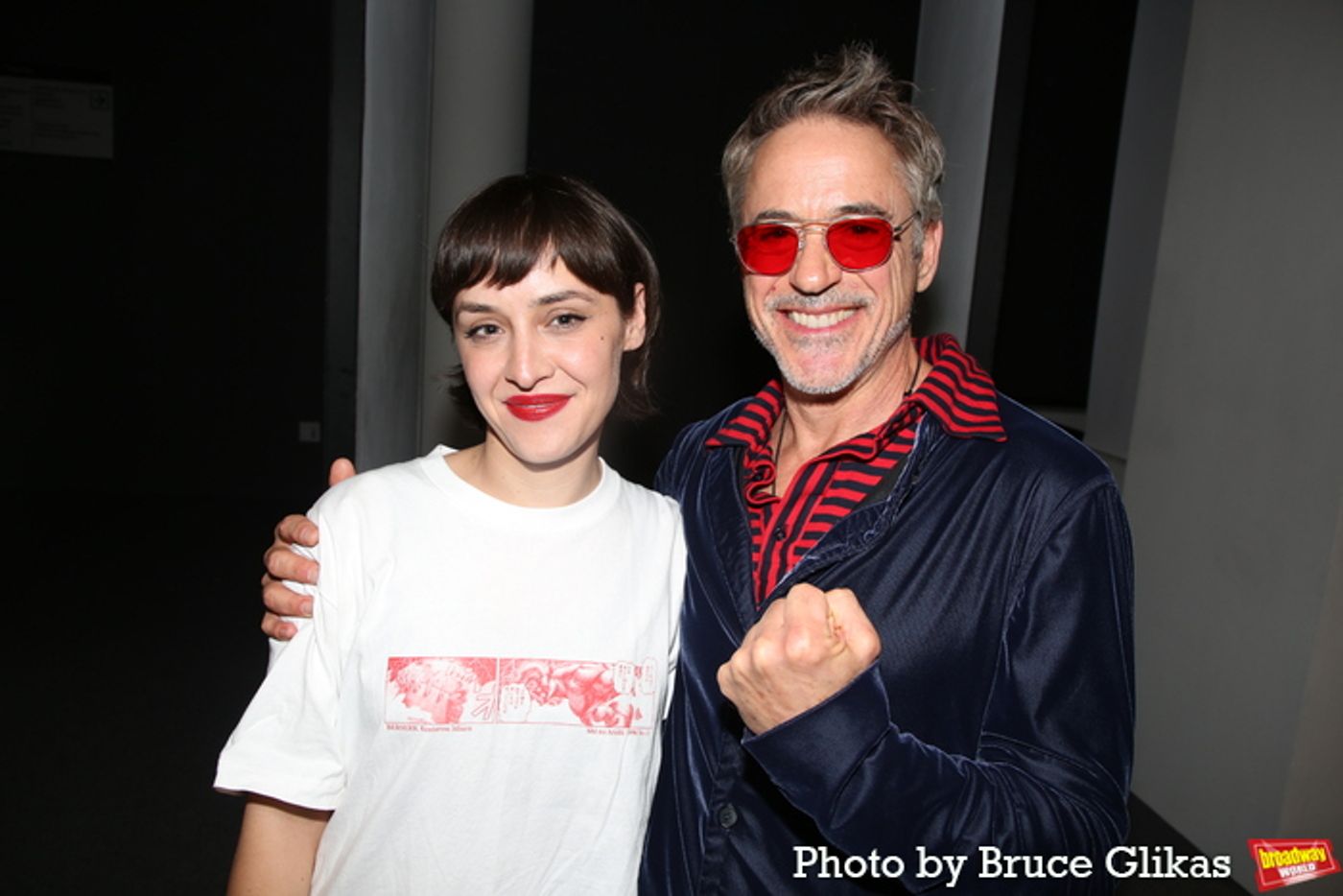 Photos: Robert Downey Jr. Visits OEDIPUS on Broadway  Image