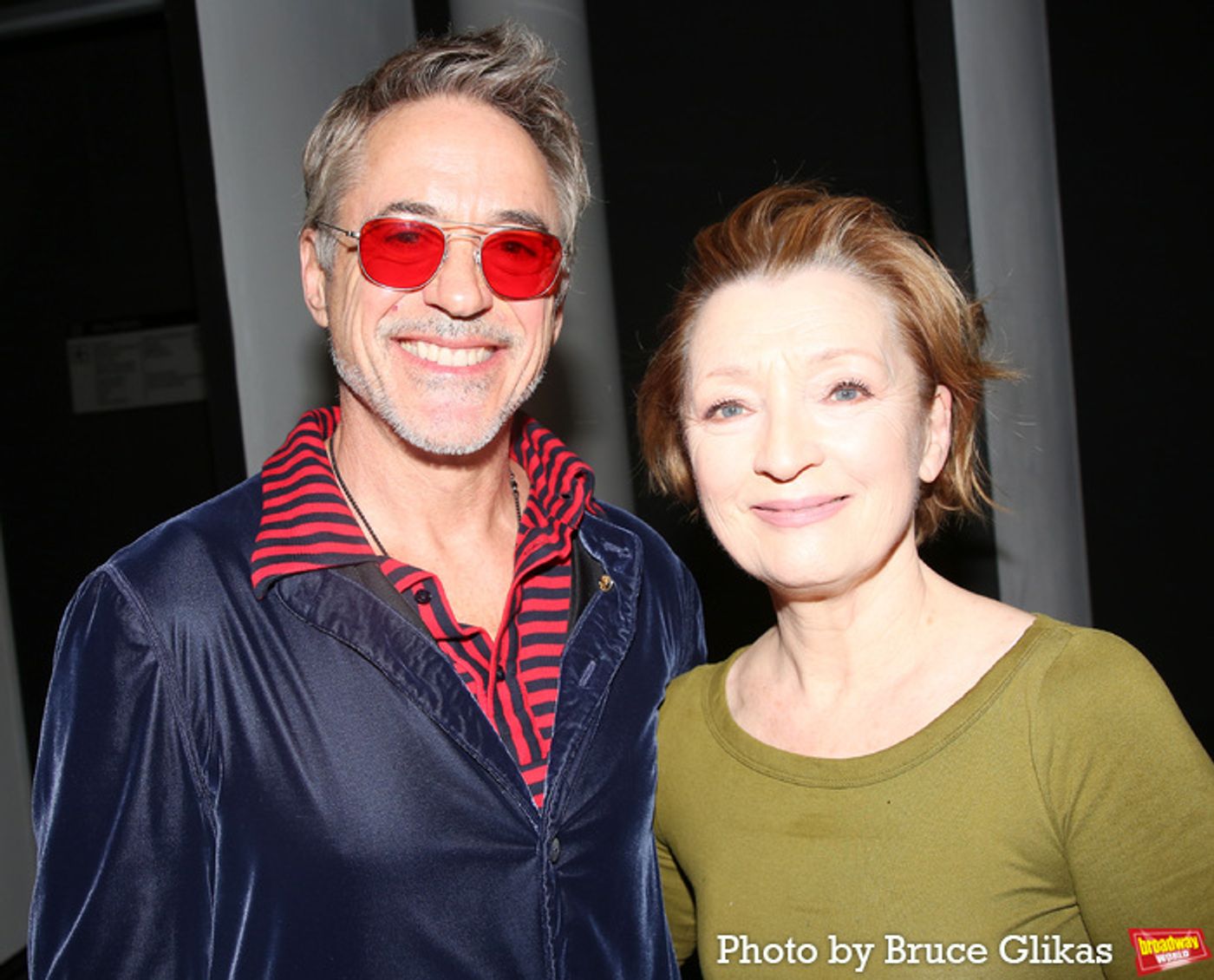 Photos: Robert Downey Jr. Visits OEDIPUS on Broadway  Image