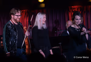 Sam Gray, Morgan Parker and Susie Mosher. Photo credit: Conor Weiss Photo