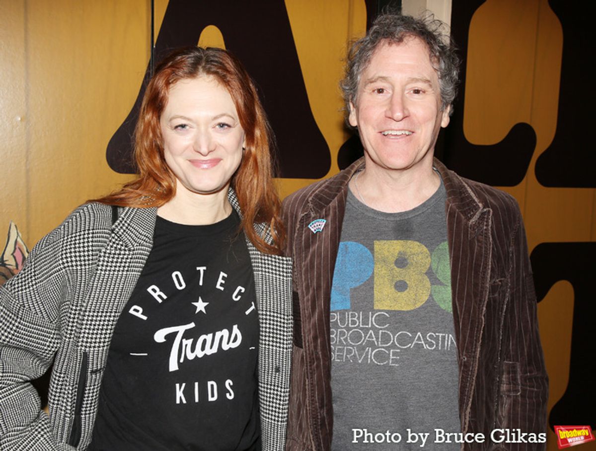 Marin Ireland and Steve Tannen at 