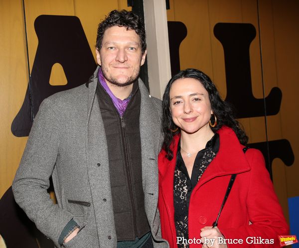 Gabriel Ebert and Danya Taymor Photo