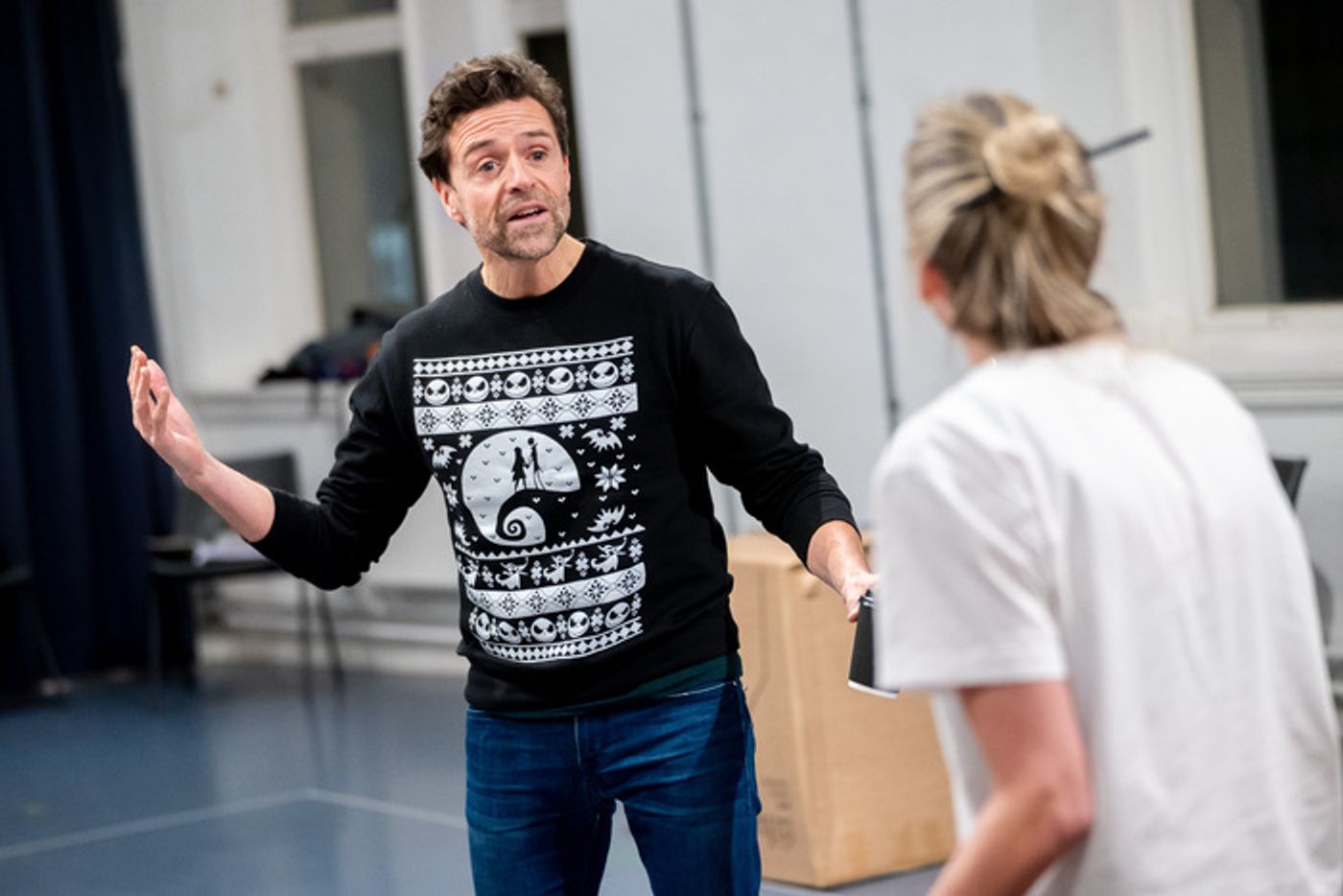 Photos: Kym Marsh, Lisa Faulkner and More in Rehearsal For SINGLE WHITE FEMALE UK Tour  Image