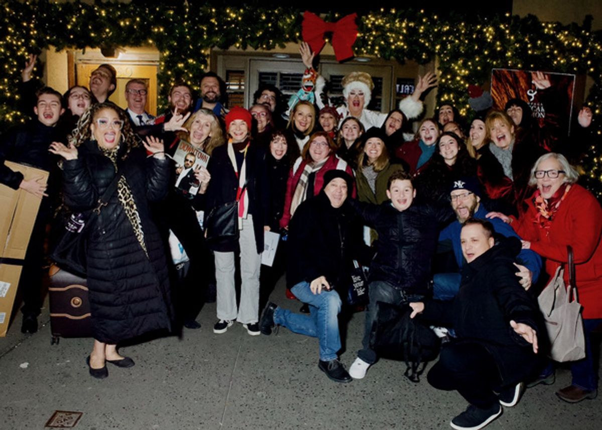 Doris Dear and friends at 