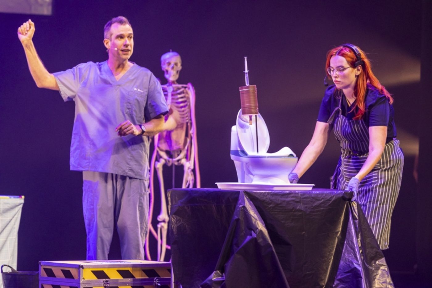 Review: OPERATION OUCH: QUEST FOR THE JURASSIC FART!, Southbank Centre  Image
