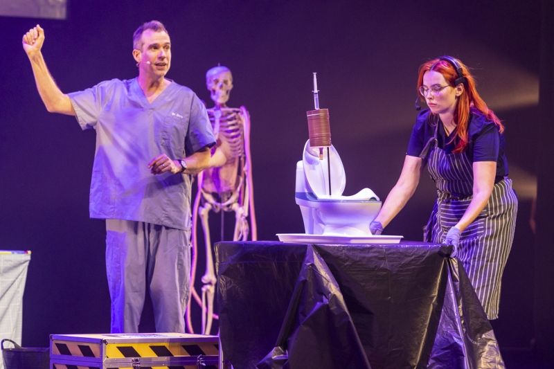 Review: OPERATION OUCH: QUEST FOR THE JURASSIC FART!, Southbank Centre Image