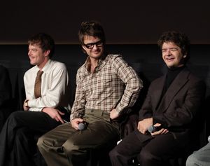 Charlie Heaton, Joe Keery and Gaten Matarazzo  Photo