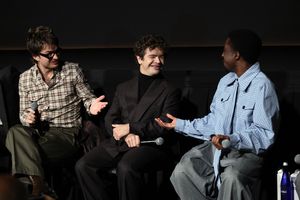 Joe Keery, Gaten Matarazzo and Caleb McLaughlin Photo