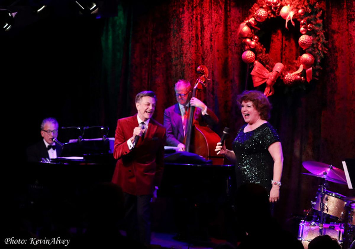 Billy Stritch, Jim Caruso, Steve Doyle, Klea Blackhurst at 