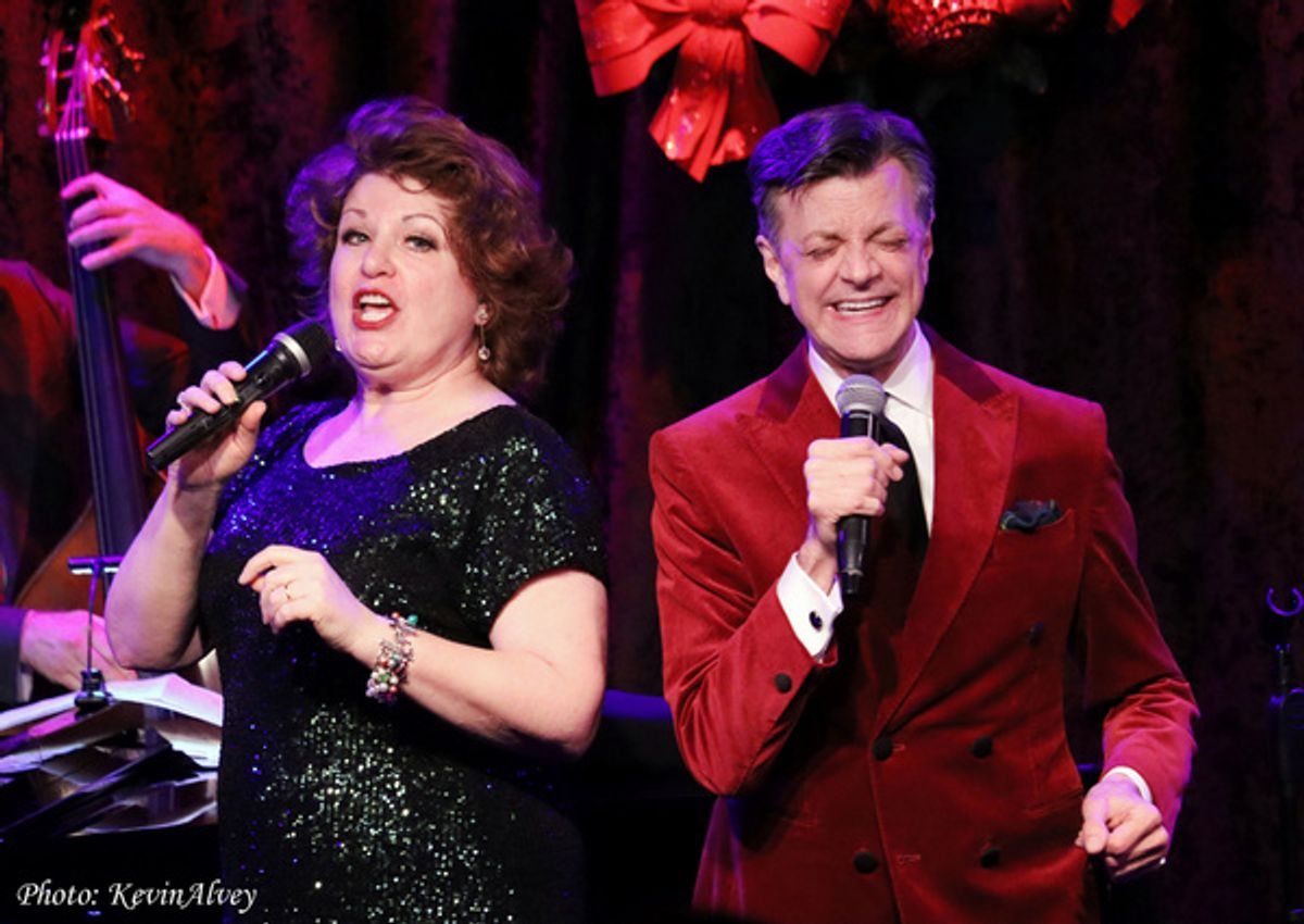 Klea Blackhurst, Jim Caruso at 