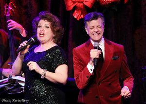 Klea Blackhurst, Jim Caruso Photo