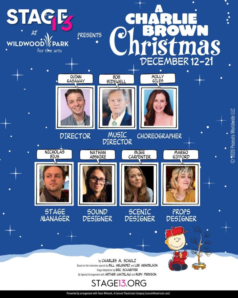 Review: A CHARLIE BROWN CHRISTMAS with Stage 13 at Wildwood Park For The Arts in Little Rock  Image