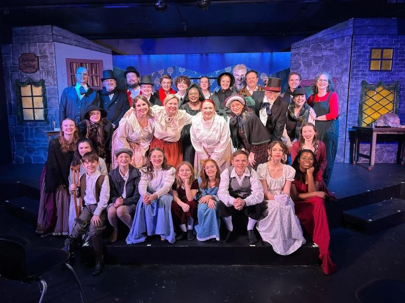 Review: A CHRISTMAS CAROL THE MUSICAL at Red Curtain Theatre in Conway  Image
