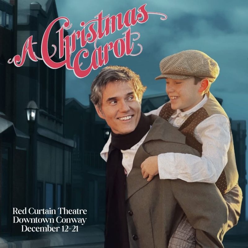 Review: A CHRISTMAS CAROL THE MUSICAL at Red Curtain Theatre in Conway  Image
