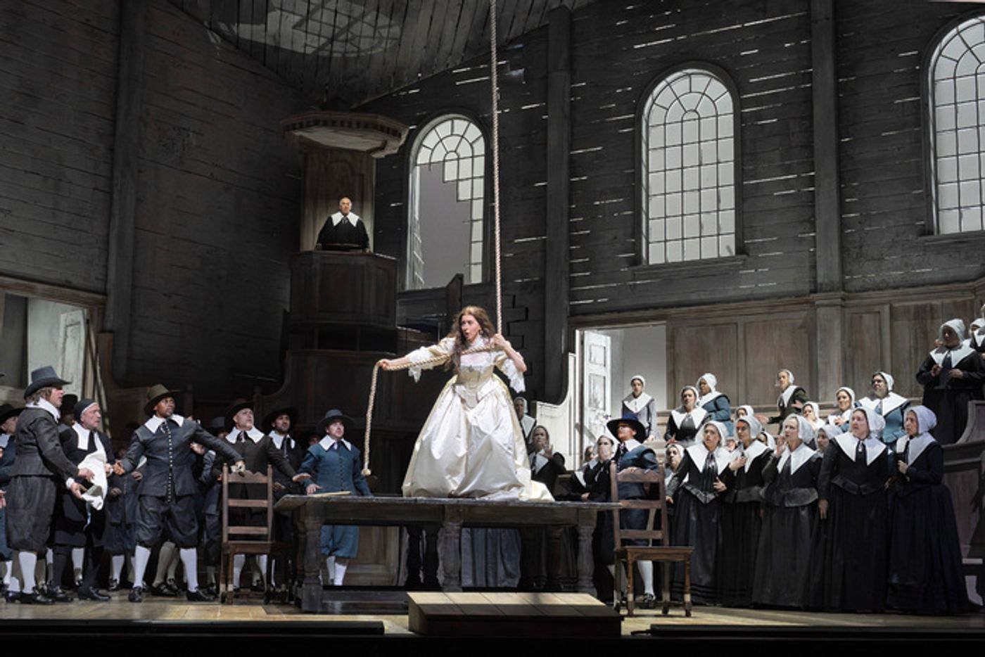 Photos: First Look at the Metropolitan Opera’s New Production of Bellini’s I PURITANI  Image