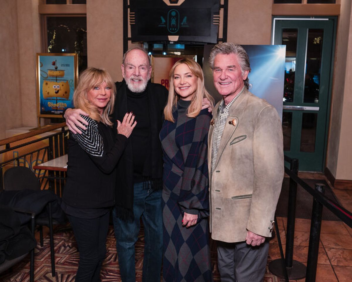 Goldie Hawn, Neil Diamond, Kate Hudson, Kurt Russell at 
