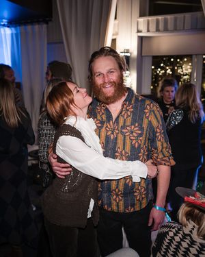 Meredith Hagner, Wyatt Russell Photo