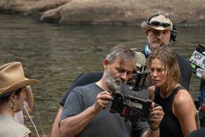 Director/Producer Baltasar Kormákur and Charlize Theron  Photo