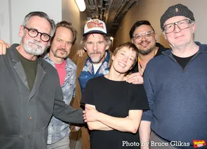 Randall Arney, Steve Key, Ethan Hawke, Carrie Coon, Sterlin Harjo and Tracy Letts  Photo