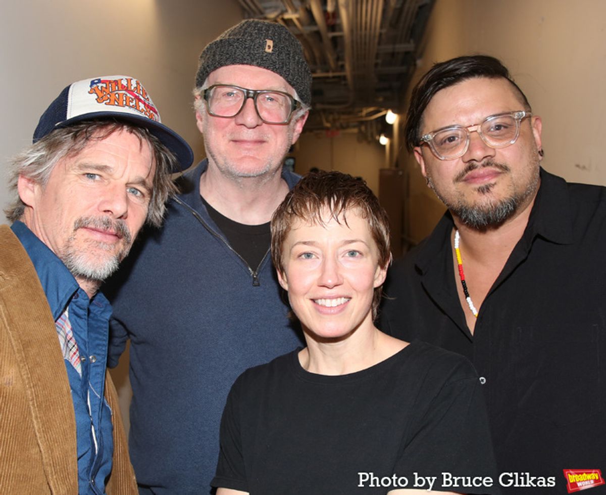 Ethan Hawke, Tracy Letts, Carrie Coon and Sterlin Harjo  at 