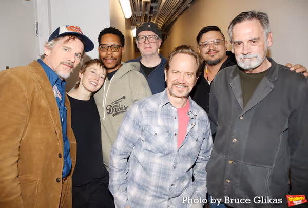 Ethan Hawke, Carrie Coon, Namir Smallwood, Tracy Letts, Steve Ley, Sterlin Harjo and  Photo