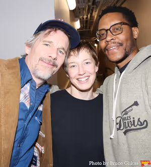 Ethan Hawke, Carrie Coon and Namir Smallwood  Photo