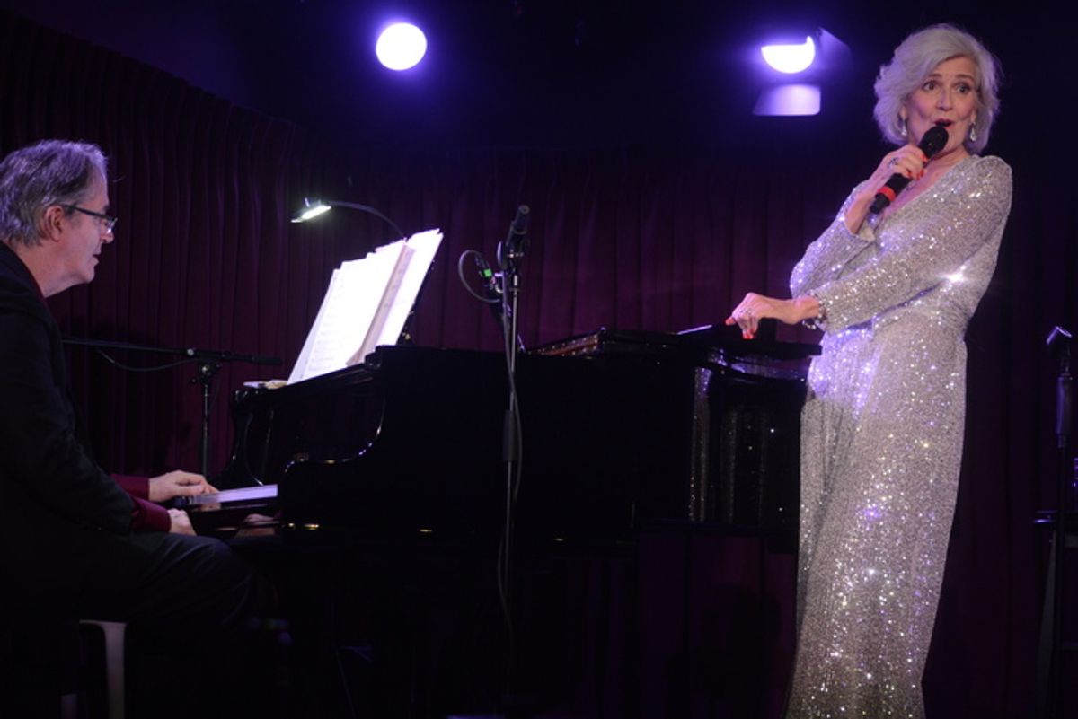 Christopher Denny and Karen Mason. Photo credit: Maryann Lopinto at 