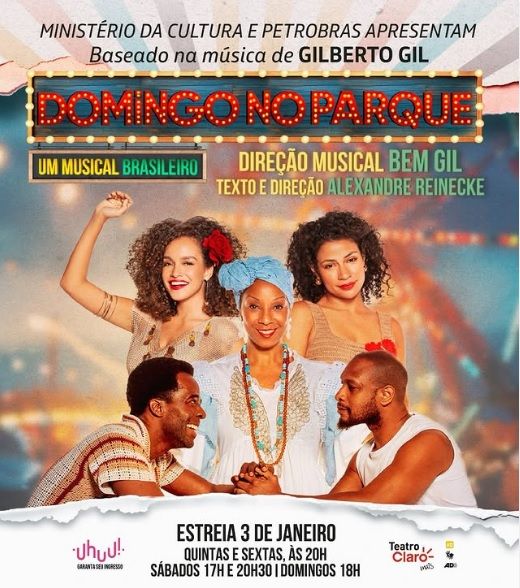 Capoeira, Love and Resistance Hit the Stage in Gilberto Gil’s Tropicália Anthem DOMINGO NO PARQUE  Image