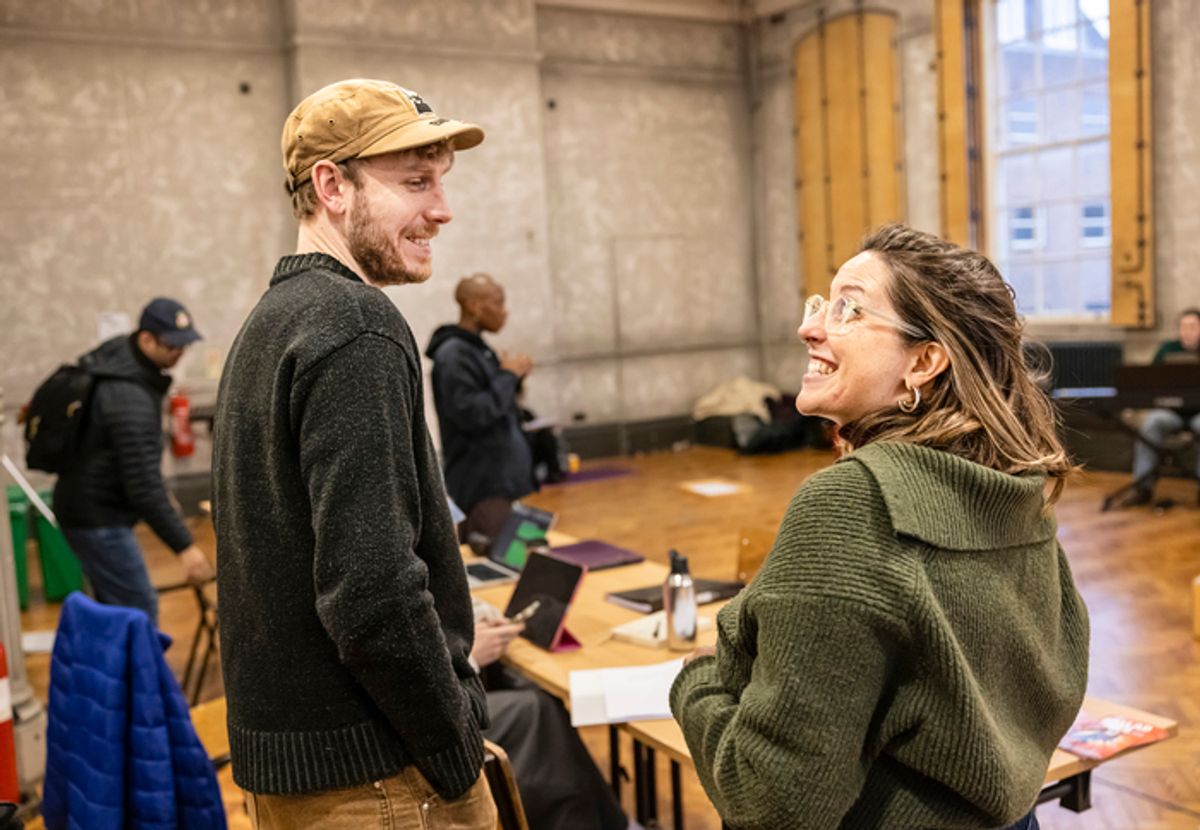 Finn Anderson and Tania Azevedo at 