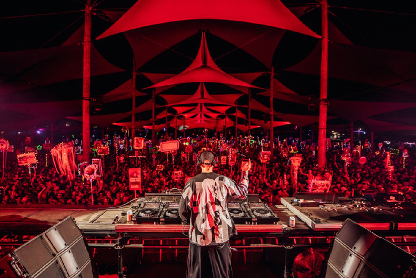 Photos: Addison Rae, Kid Cudi & More at Beyond The Valley 10th Anniversary Edition  Image