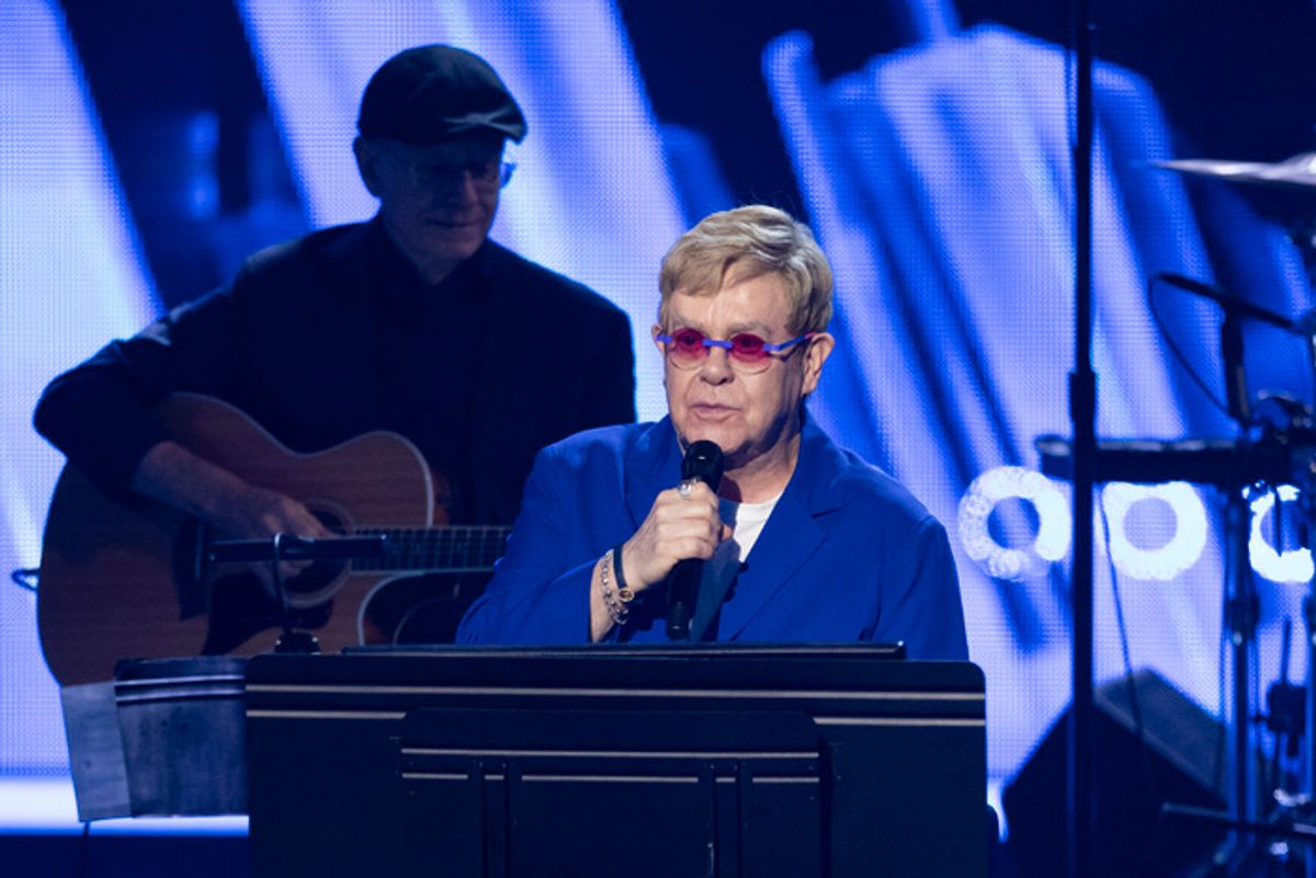 ELTON JOHN  at 