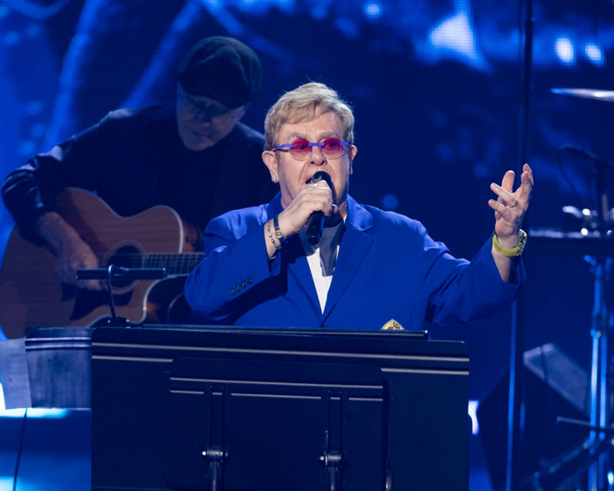 ELTON JOHN  at 
