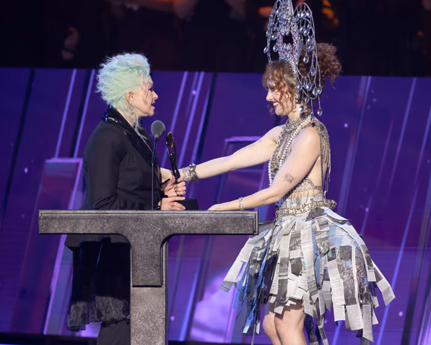 Photos: Cyndi Lauper, Jennifer Hudson, & More at the 2025 Rock & Roll Hall of Fame Induction Ceremony  Image