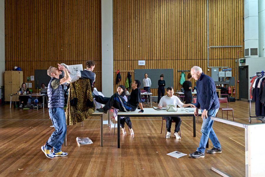 Photos: MAN AND BOY Rehearsals at The National Theatre Image