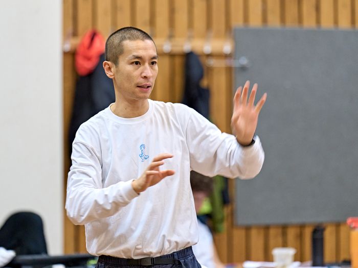 Photos: MAN AND BOY Rehearsals at The National Theatre — photo 2 of 21