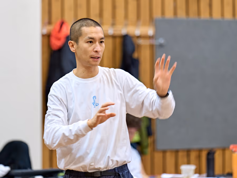 Photos: MAN AND BOY Rehearsals at The National Theatre Image