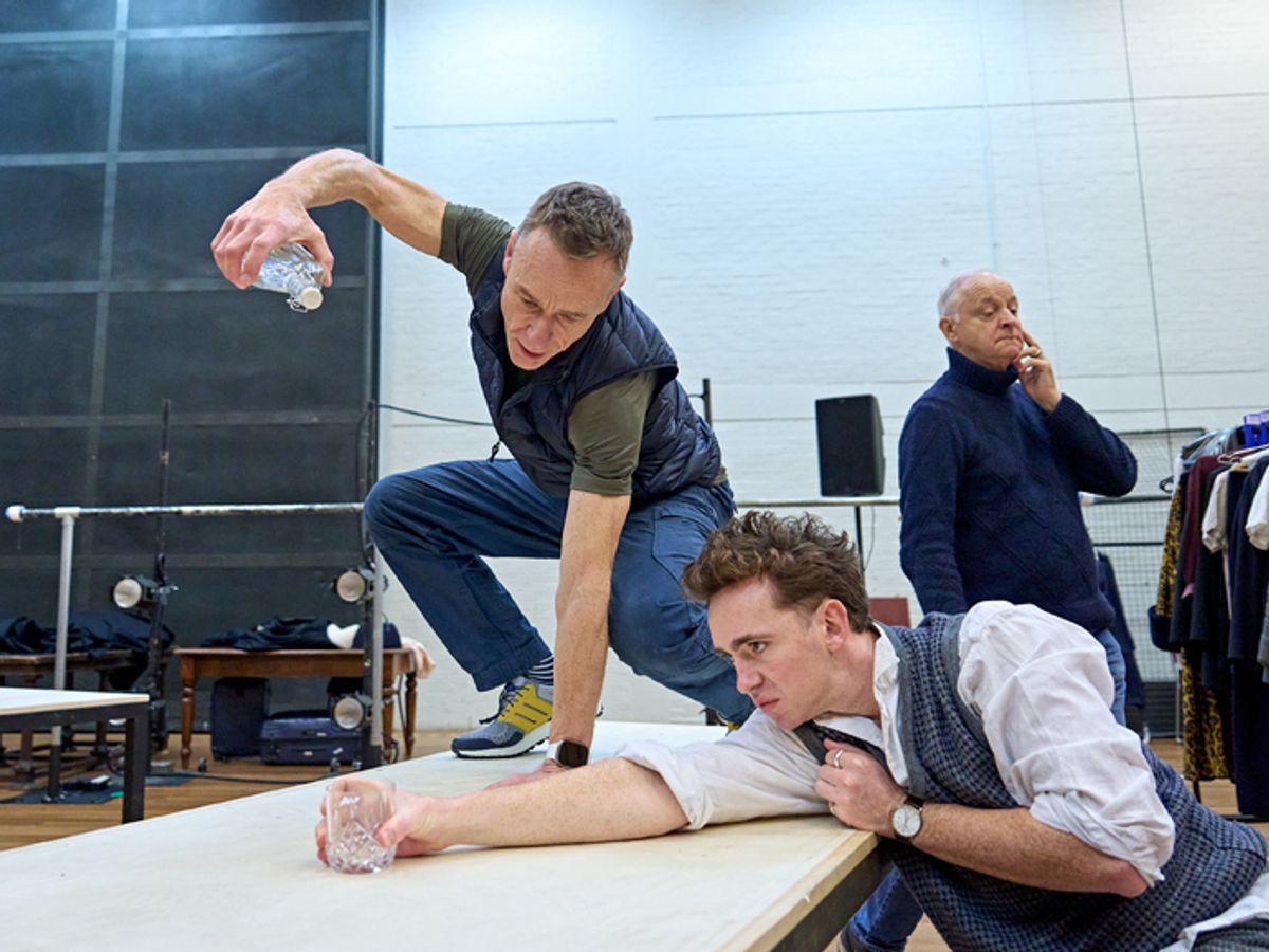 Ben Daniels, Laurie Kynaston and Malcolm Sinclair  at 