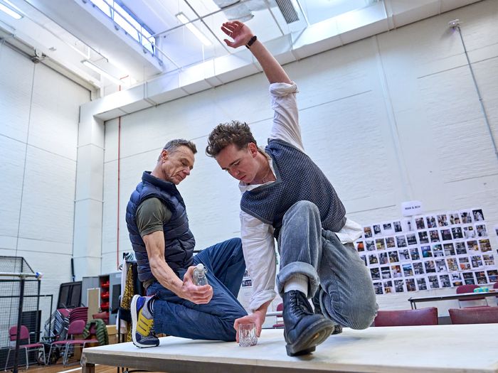 Photos: MAN AND BOY Rehearsals at The National Theatre — photo 1 of 21