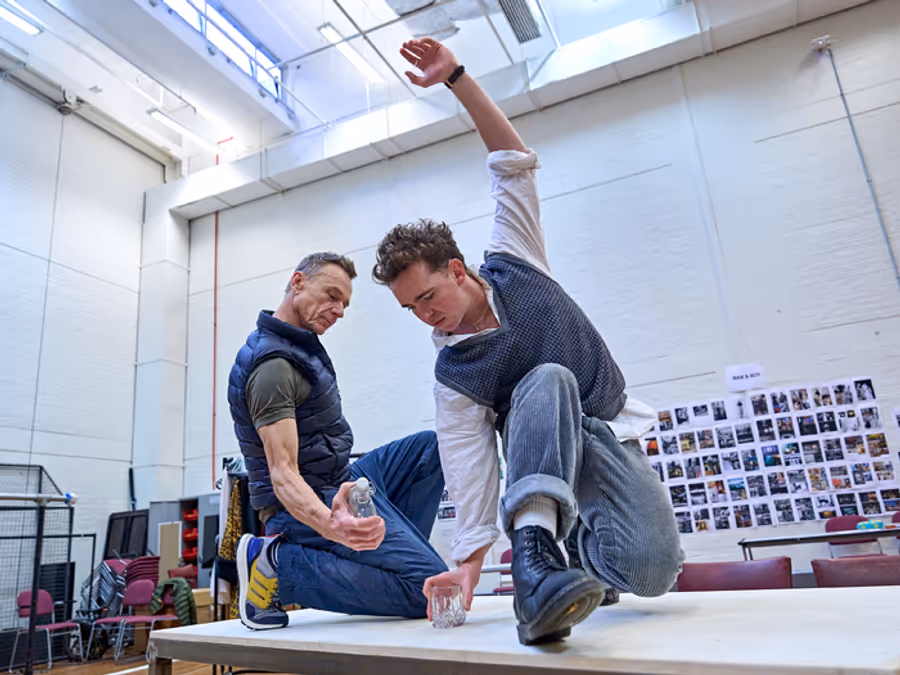 Photos: MAN AND BOY Rehearsals at The National Theatre Image