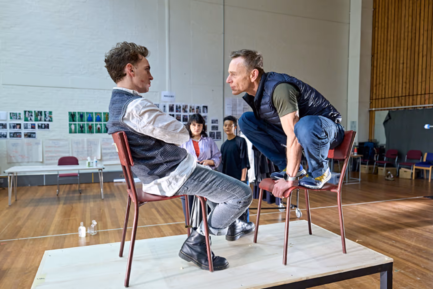 Photos: MAN AND BOY Rehearsals at The National Theatre  Image