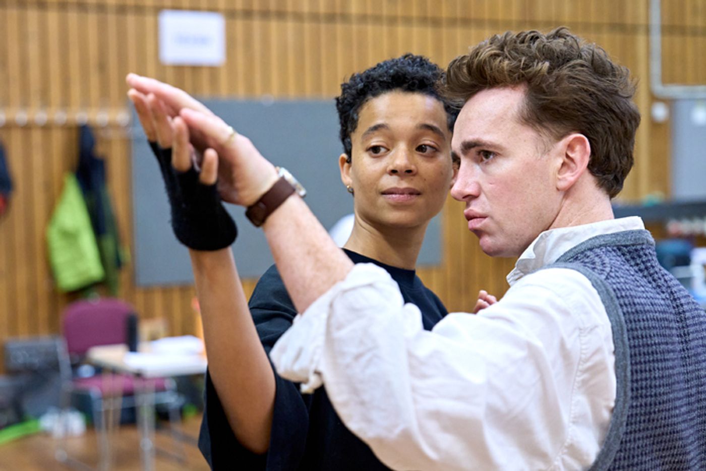 Photos: MAN AND BOY Rehearsals at The National Theatre  Image